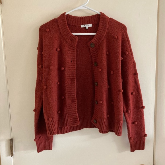 Madewell Sweaters - Madewell Popcorn Stitch Cardigan